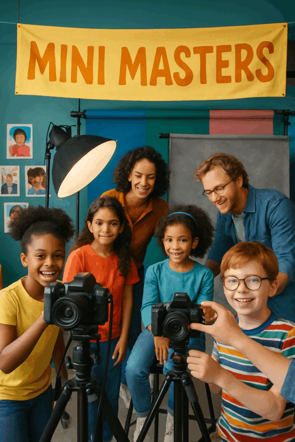 Mini Masters: Portrait Photography for Young Creators